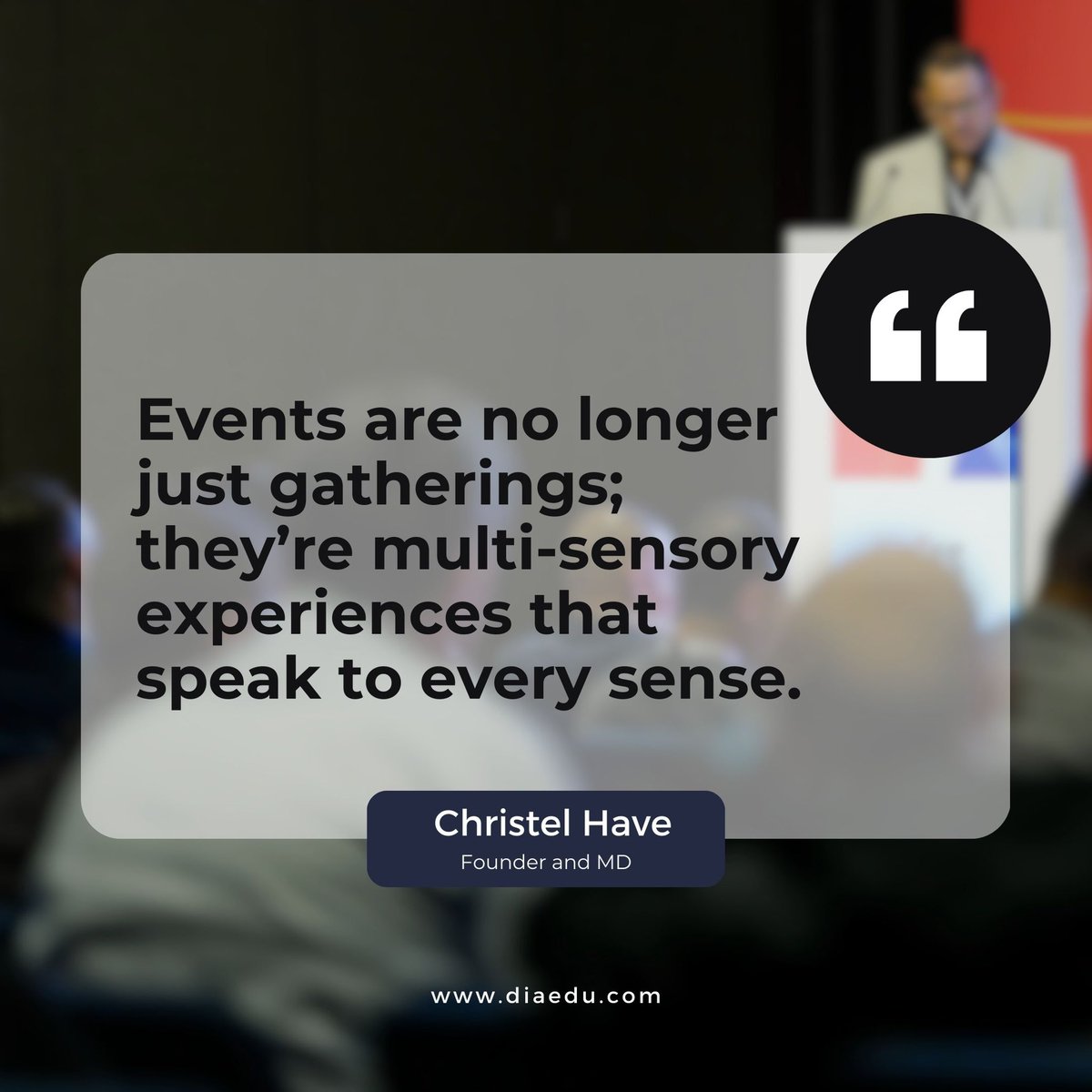 As our founder says: “Expectations are high, but we’re here to raise the bar even higher.” At DiaEdu, 2025 is all about bold ideas. Got BIG demands? Challenge us!