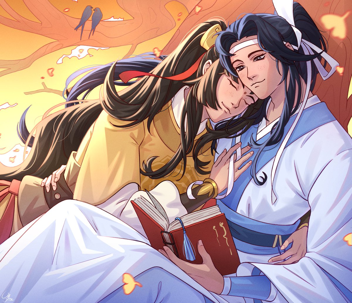 Lan Sizhui x Jin Ling for @iku_neko Thank you for соmmissioning me