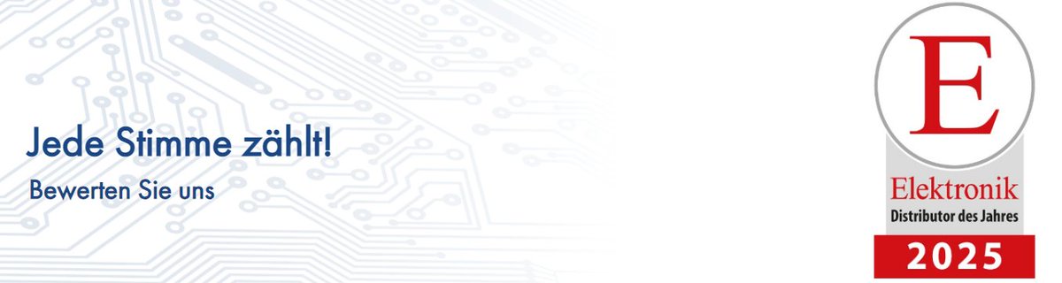 Die Zeitschrift <a href="/ElektronikTweet/">Elektronik</a>  veranstaltet die Wahl für den Distributor des Jahres 2025 <a href="/elektroniknet/">elektroniknet.de</a>
Abstimmen➡️ pk-components.de/mediathek/neuh…