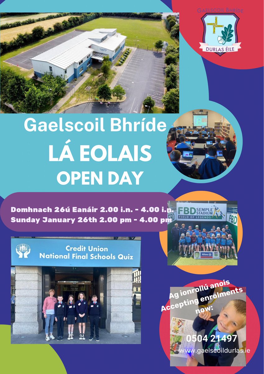 Bí linn d’ár Lá Eolais!
Join us for our Open Day on Sunday, January 26th from 2.00pm - 4.00pm
Fáilte roimh chách! <a href="/DurlasOgGAA/">Durlas Óg</a> <a href="/TSarsCamogie/">Thurles Sarsfields Camogie Club</a> <a href="/thurlessars/">Thurles Sarsfields</a> <a href="/ThurlesGaels/">ThurlesGaels</a> <a href="/PeakeVillaFC/">Peake Villa FC</a>