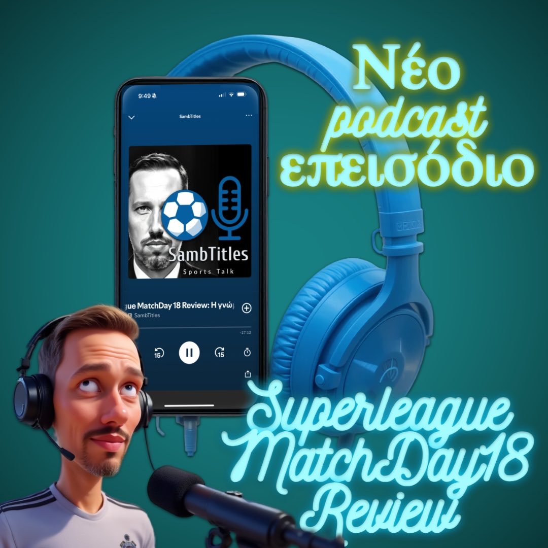 PODCAST ALERT: Η γνώμη μου για την απόδοση των μεγάλων στα ματς της 18ης αγωνιστικής της Superleague: open.spotify.com/episode/1jGt8O… #football #superleague