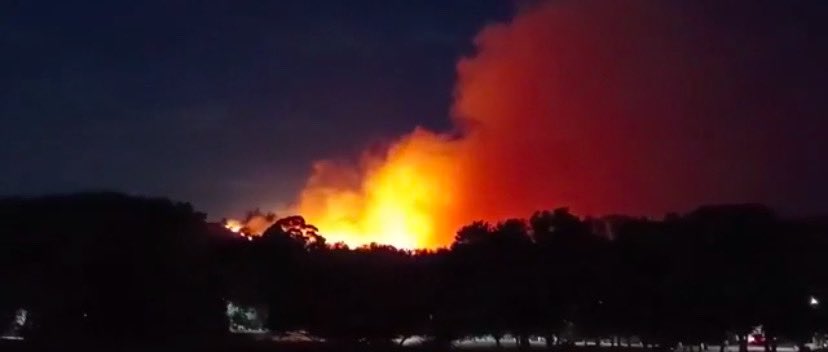 LDistritoo5's tweet photo. #LeonesEnAlerta cuidemos la naturaleza. Un error puede  destruir entornos. Seamos conscientes y responsables!  #Tandil controló un incendio en sus bellezas naturales. El riesgo está latente con la #OlaDeCalor qye estamos viviendo #Distrito05 https://t.co/J4yV5sbryN