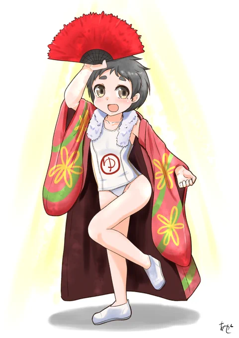 まるゆ。 成人式ってこういうのだって聞きました!#艦これ版深夜の真剣お絵描き60分一本勝負#艦これ版真剣お絵描き60分一本勝負_20250113 