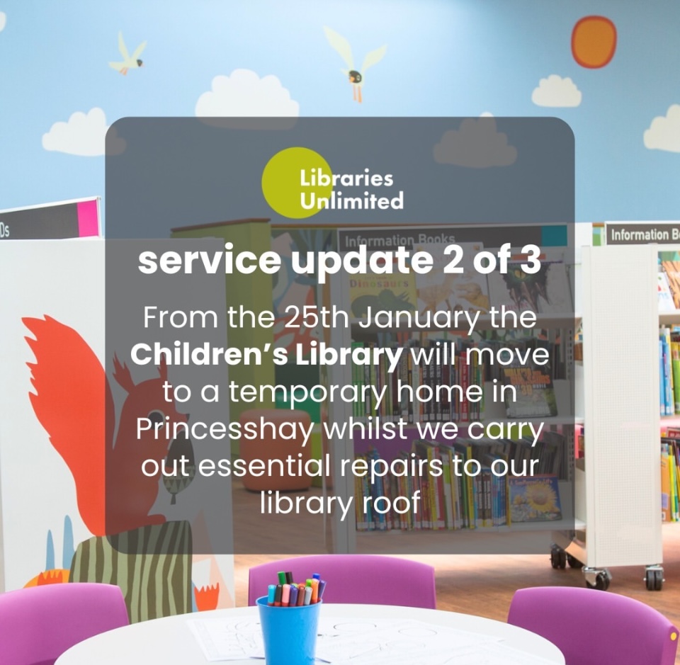 Mr_John_Harvey_'s tweet photo. Important @ExeterLibrary update...
From Monday 27/01, the #ChildrensLibrary and much of #ExeterLibrary non-fiction section will be temporarily closed, due to essential roof work...
BUT a temporary pop-up #Children's Library opens in @Princesshay on Saturday 25/01 👏🏻
#Exeter https://t.co/rqfGSIGm3x
