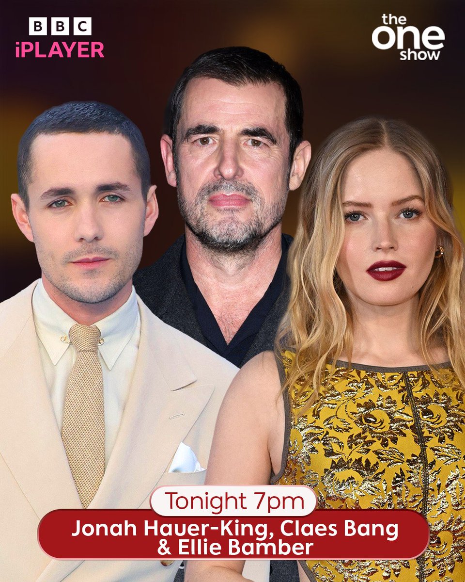 BBC The One Show (@bbctheoneshow) on Twitter photo The story of William Tell - the legendary hero and expert marksman - is hitting the big screen, and on tonight’s #TheOneShow we're joined by three of its stars - Claes Bang, Jonah Hauer-King and Ellie Bamber🎬
Have a question? Comment below or email us at theoneshow@bbc.co.uk 📩 The story of William Tell - the legendary hero and expert marksman - is hitting the big screen, and on tonight’s #TheOneShow we're joined by three of its stars - Claes Bang, Jonah Hauer-King and Ellie Bamber🎬
Have a question? Comment below or email us at theoneshow@bbc.co.uk 📩