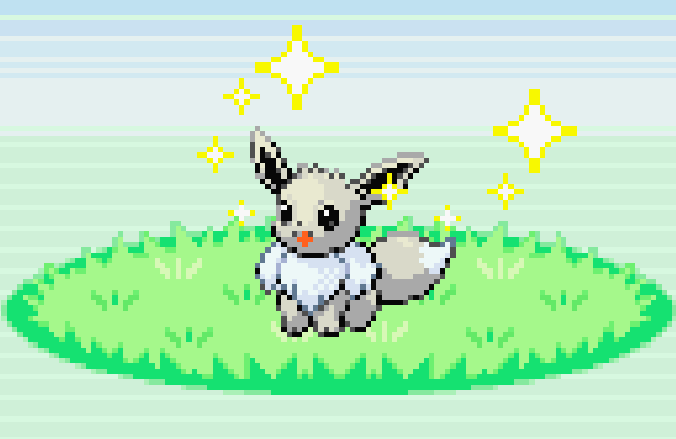 sprites_pkmn's tweet photo. Eevee, from Pokemon FireRed and LeafGreen (2004) https://t.co/WDrrHDRYN9