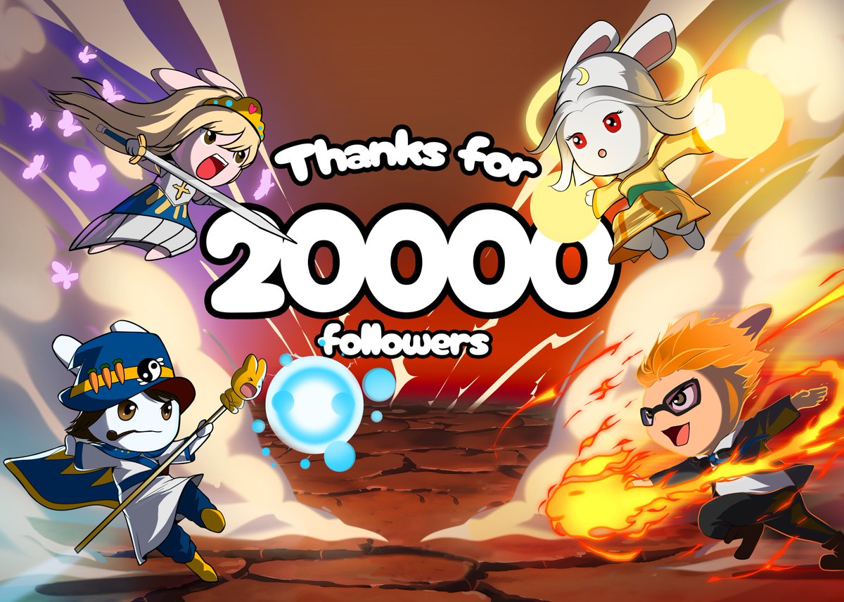 20000 strong and hopping🐰