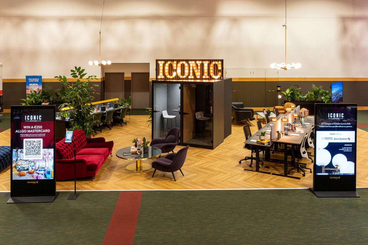 Iconic Offices (@iconicoffices) on Twitter photo Last week we brought one of our Iconic workspace to the equally iconic <a href="/PendulumSummit/">Pendulum Summit</a> 2025🚀
Our custom-built flexible workspace meant that attendees could make full use of our coworking desks, phone booths and breakout spaces during the event.
#PendulumSummit #leadership Last week we brought one of our Iconic workspace to the equally iconic <a href="/PendulumSummit/">Pendulum Summit</a> 2025🚀
Our custom-built flexible workspace meant that attendees could make full use of our coworking desks, phone booths and breakout spaces during the event.
#PendulumSummit #leadership