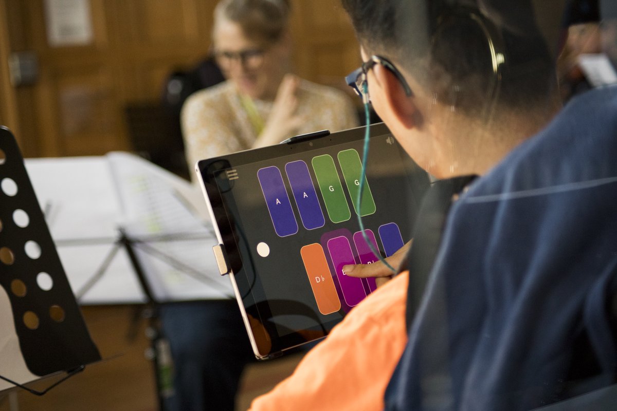 openupmusic's tweet image. Working in #MusicEducation and the arts in the UK? 🙏Make your practice more inclusive. Download the Clarion accessible instrument app for free and join one of our free training webinars #InclusiveMusic #InclusiveEnsembles #AccessibleInstruments theclarion.uk/buy/#clarion-2…