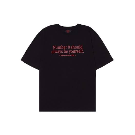 jaechm's tweet photo. wts lfb ph

narcissism x itzavibe black shirt (L) 
- 2,000php
- onhand 
- opened to check only https://t.co/E87bjOwebR