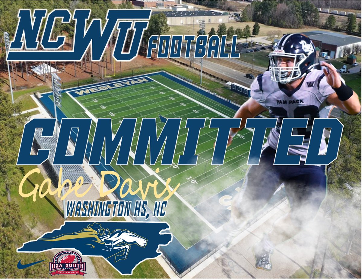 Gabe Davis (@_gabedavis_) on Twitter photo After a great visit and conversation I would like to say I am 100% committed to NCWU #AGTG
<a href="/un_FOURgettable/">Jvonte Hudson™</a> <a href="/Coach_Filkovski/">Jeff Filkovski</a> <a href="/Coach_J_Clark/">Coach Justin Clark</a> <a href="/Aeonblake12/">Aeon A Blake</a> <a href="/Coach_Adolph/">Matt Adolph</a> @PackCoachTaylor <a href="/Coach_Allard_/">Stephen Allard</a> <a href="/coachbrooksrb/">Coach Brooks</a> After a great visit and conversation I would like to say I am 100% committed to NCWU #AGTG
<a href="/un_FOURgettable/">Jvonte Hudson™</a> <a href="/Coach_Filkovski/">Jeff Filkovski</a> <a href="/Coach_J_Clark/">Coach Justin Clark</a> <a href="/Aeonblake12/">Aeon A Blake</a> <a href="/Coach_Adolph/">Matt Adolph</a> @PackCoachTaylor <a href="/Coach_Allard_/">Stephen Allard</a> <a href="/coachbrooksrb/">Coach Brooks</a>