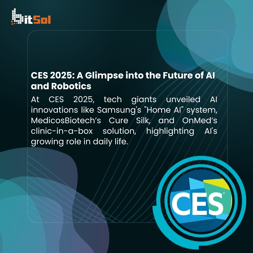 bitsoltech's tweet image. 𝐓𝐞𝐜𝐡 𝐓𝐮𝐞𝐬𝐝𝐚𝐲 𝐀𝐥𝐞𝐫𝐭! 🚀

Stay in the loop with the latest innovations reshaping the future! Swipe through for fresh tech trends you need to know.

#TechTuesday #BitsolTech #TechNews #USATech #BitsolUpdates #BitsolTechnologies