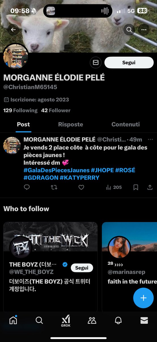 nabi8435's tweet photo. Hello tout le monde pour #LeGalaDesPiecesJaunes j’ai pris des place chez cette meuf est au final
Elle m’a bloqué ses m’envoyer les place faites attention à vous https://t.co/KGsPdONxuL