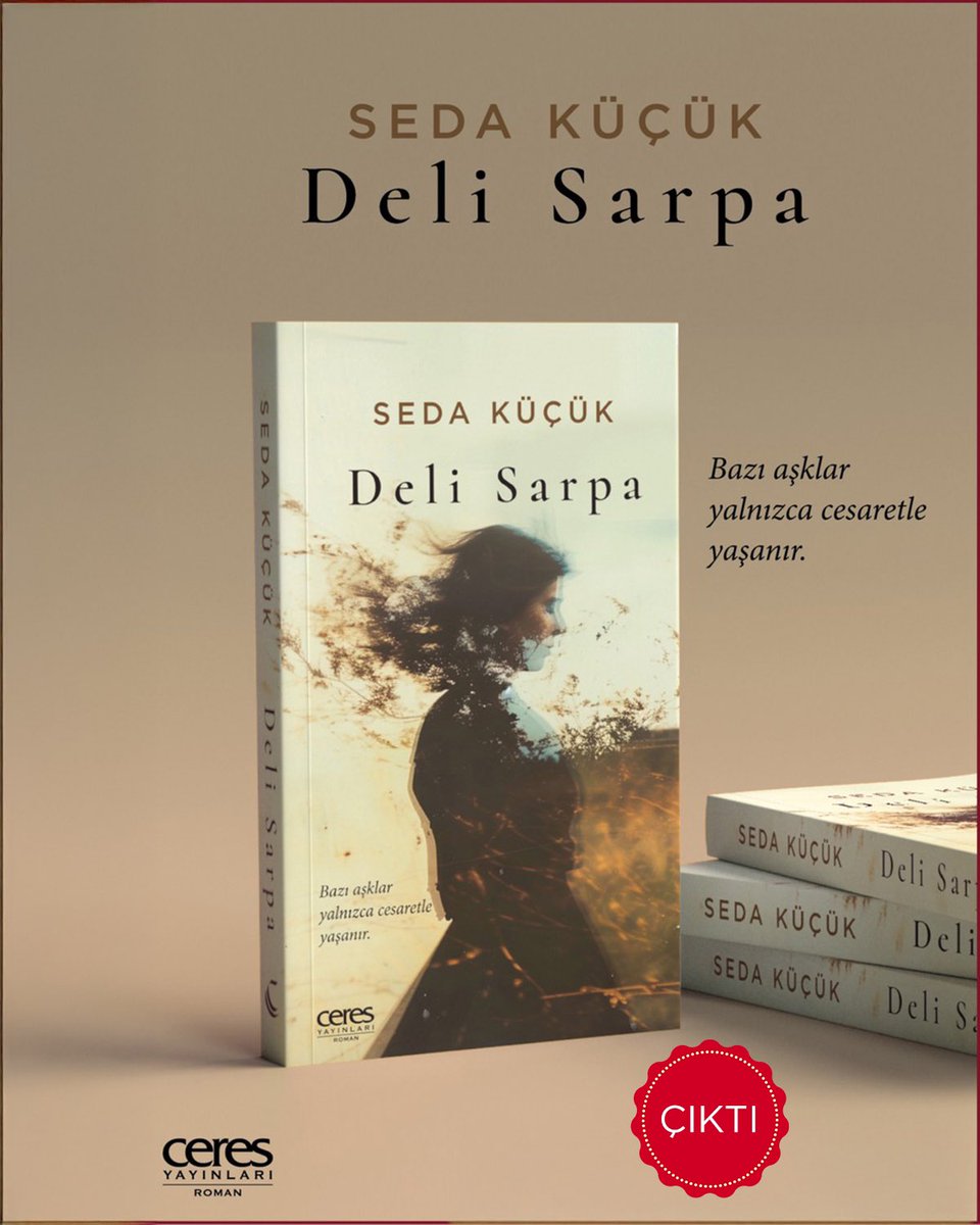 “Deli Sarpa” romanım çıktı! 🎉
Şu anda Ceresdükkan, Trendyol ve Hepsiburada’da satışta. Çok yakında tüm platformlarda yerini alacak!
