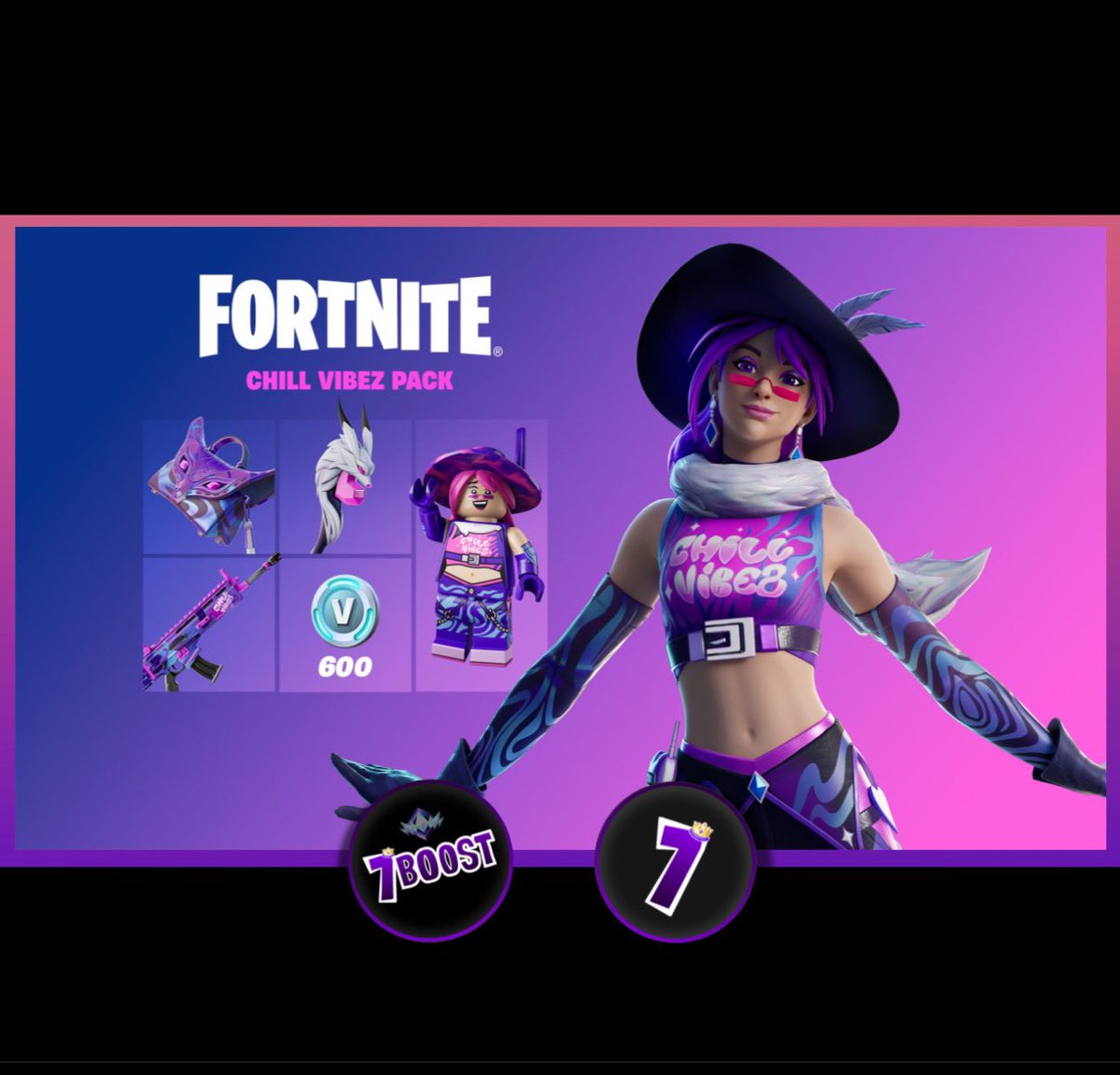 7intol's tweet photo. Fortnite Chill Vibez Xbox Code Giveaway

Requirements:

• Follow @7intol &amp; @cowcasse 
• 🔁 + ❤️
• @ one friend❗️

ENDS: January 17 ⏱️ https://t.co/GZQcsOJqWr
