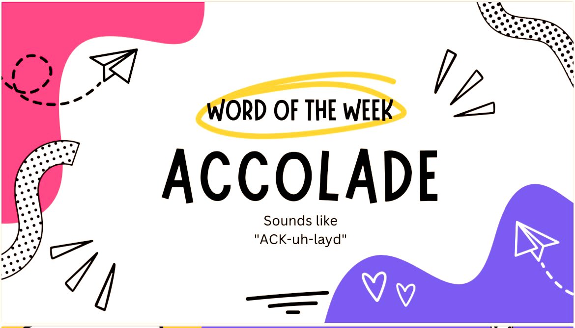 scoildara's tweet image. Huge thanks to Ms. Lartey and our 3D class! Check out their word choice for this week below! #WordOfTheWeek #3DClass