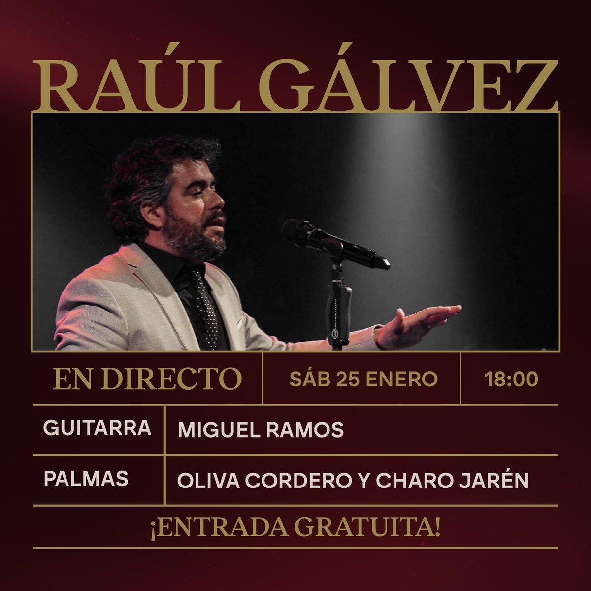 Os espero en la sala NU, en Cádiz!