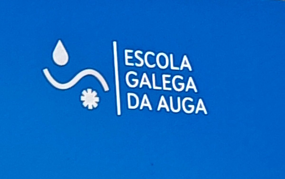 TeresaStgo's tweet image. Hoxe xornada de presentación da Escolá Galega da Auga.