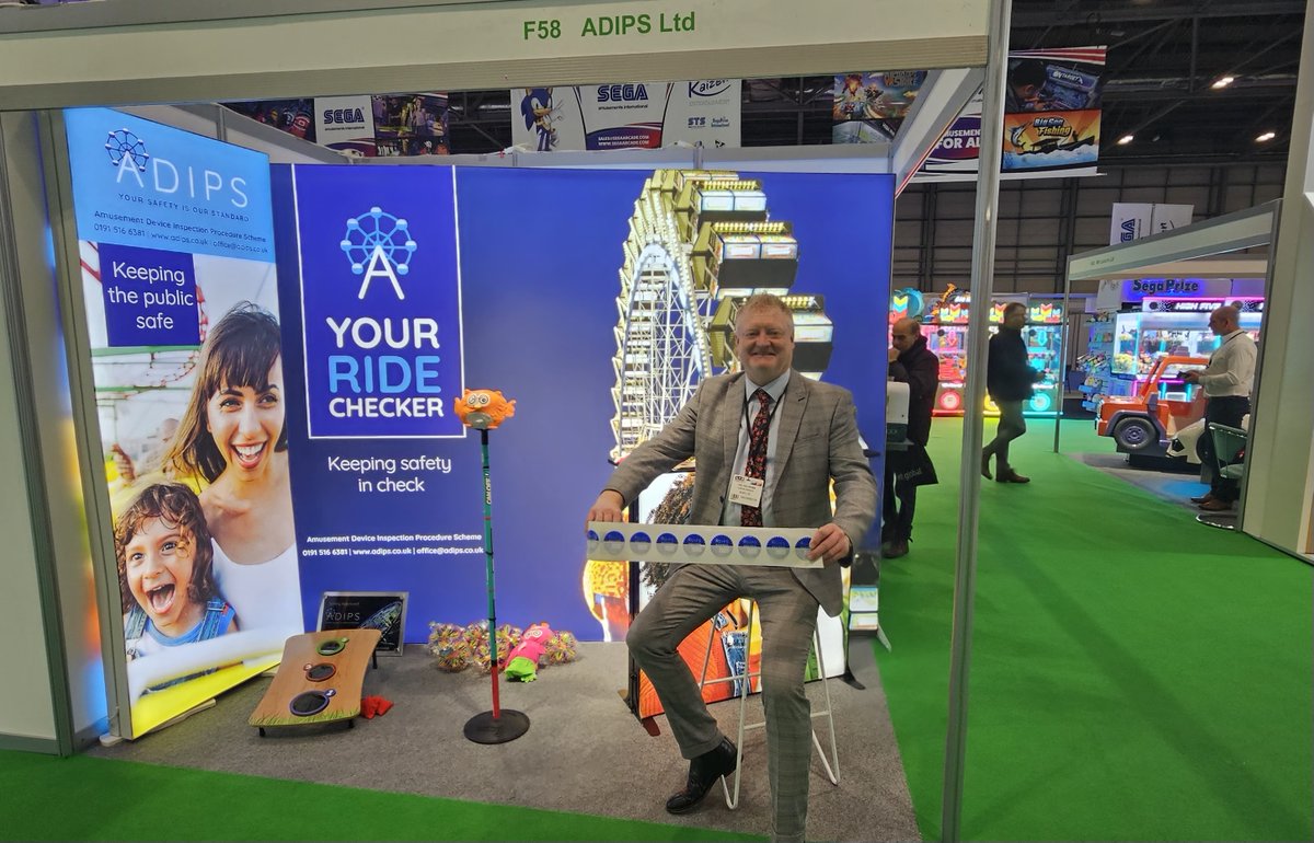 ADIPS is today delighted to be at <a href="/EAGExpo/">EAG EXPO incorporating SIE & LCG Shows</a>, this year's must-attend trade event for the entertainment, attractions and gaming industry. If you're at the show, please pop along to stand F58 and say hi 👋#EAGExpo2025 #coinop #amusements #Gaming #Attractions