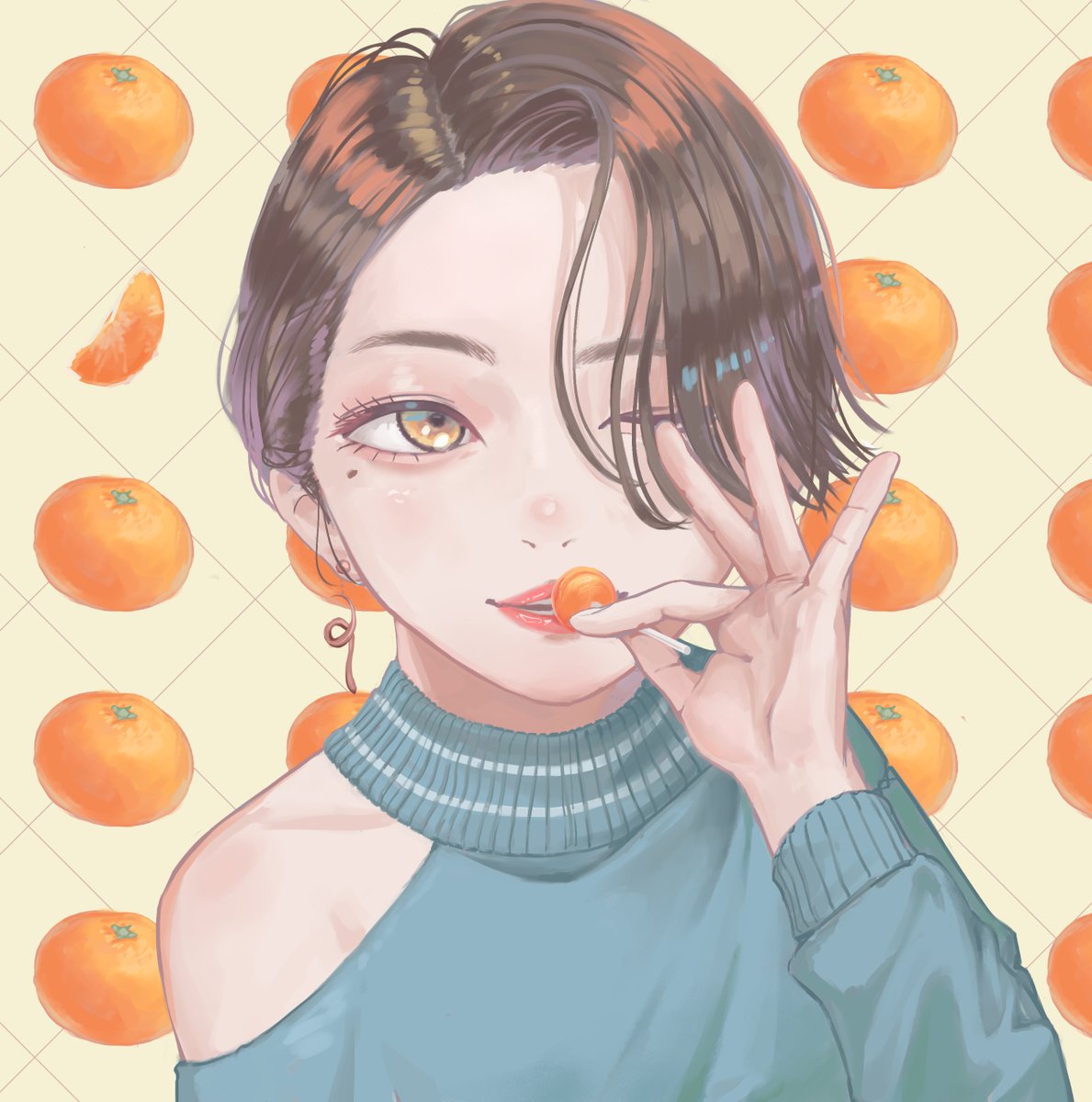 koutarou047's tweet photo. mikan https://t.co/gFPTuZDf1f