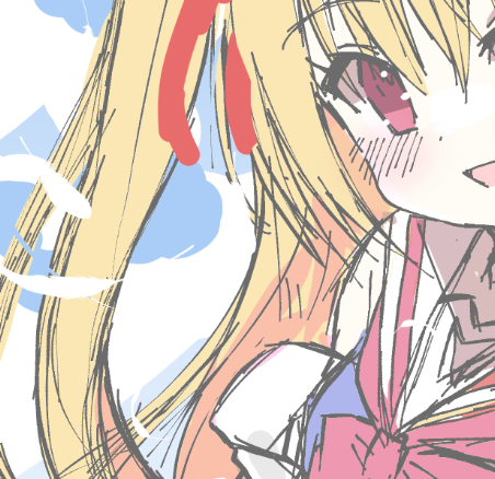 「skebのwip 」|幸奈ふな🏝狐島フナのイラスト
