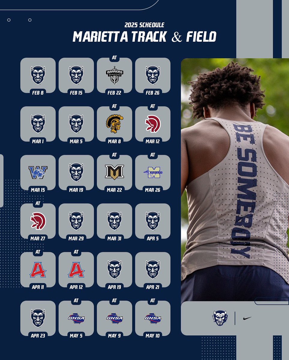 Marietta Track & Field tweet media