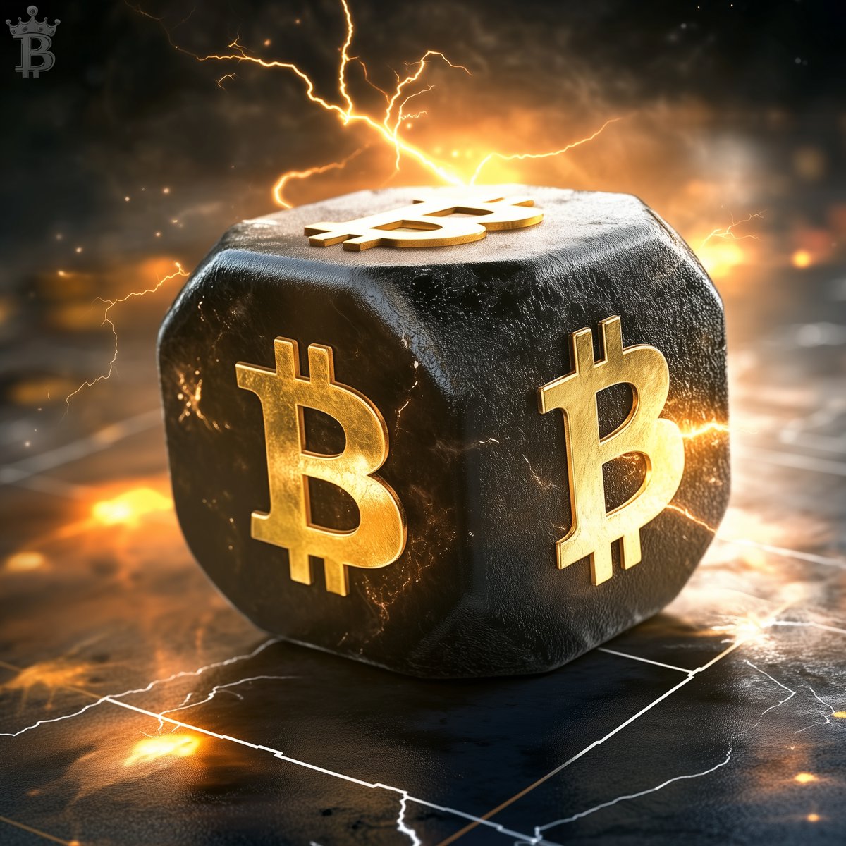 Satoshi loaded the die. #Bitcoin