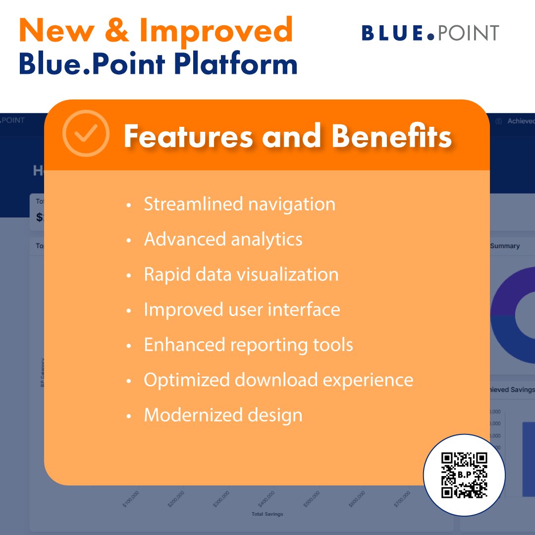 BluePointscs's tweet image. New year, new platform! Check out our updated features and schedule a demo with us. bit.ly/3P0VGNv  #newplatform #utilizationsavings #featuresandbenefits