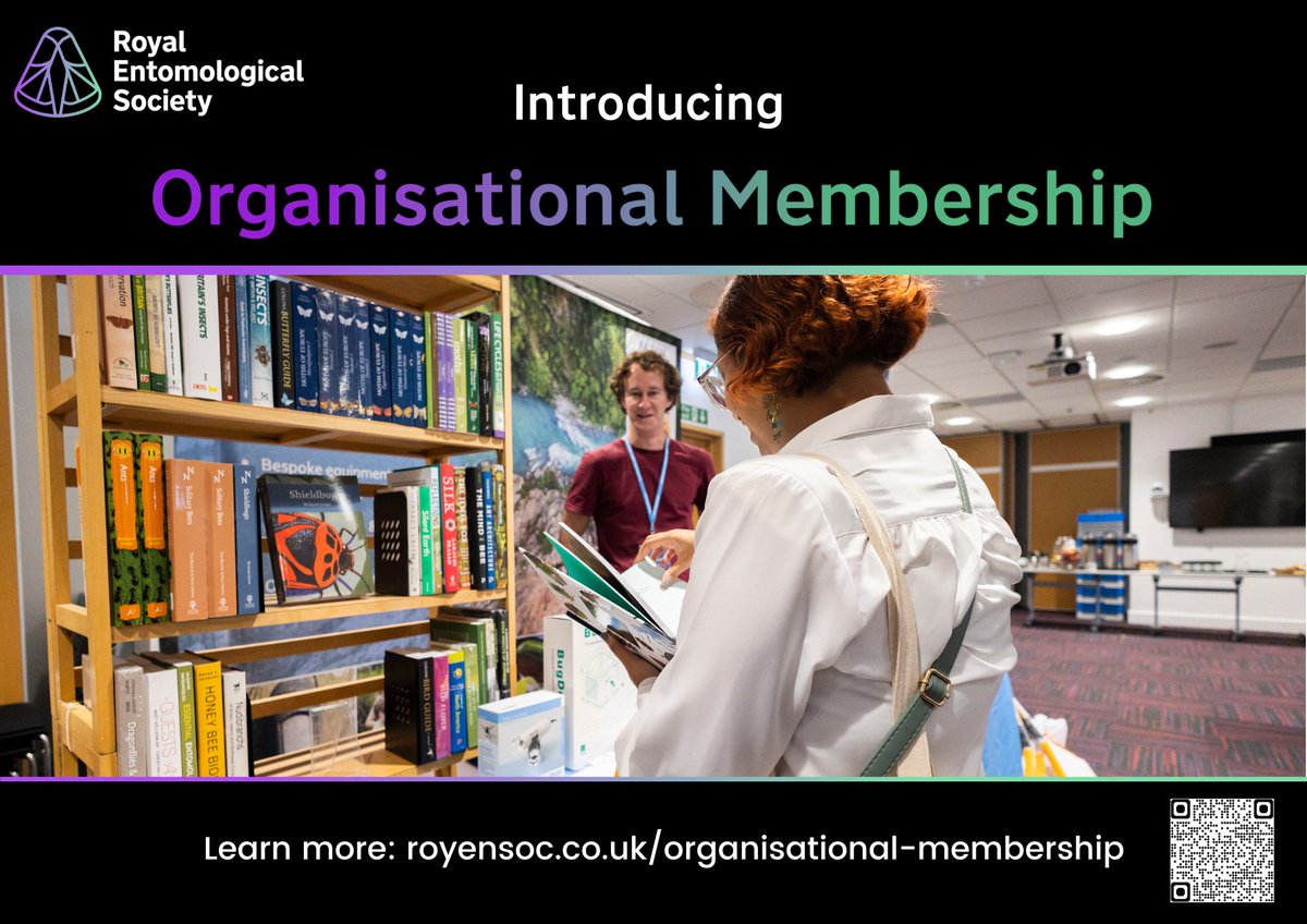 RoyEntSoc's tweet image. 🦋 Check out our new membership option enabling organisations to provide RES membership to their staff team at a discounted rate. We encourage partners and supporters across academia, NGOs and industry to join us.

Read more 🔽
royensoc.co.uk/organisational…