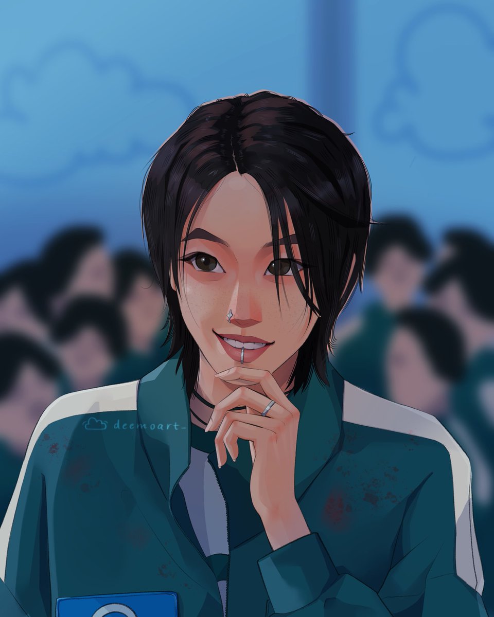 deemoart's tweet photo. Squid game s2 
Player 380 🦑
#SquidGame2 #SquidGame #player380 #semi #squidgamefanart #art #kdrama #kdramafanart #SquidGameSeason2 #Netflix https://t.co/svrpKrR8BW