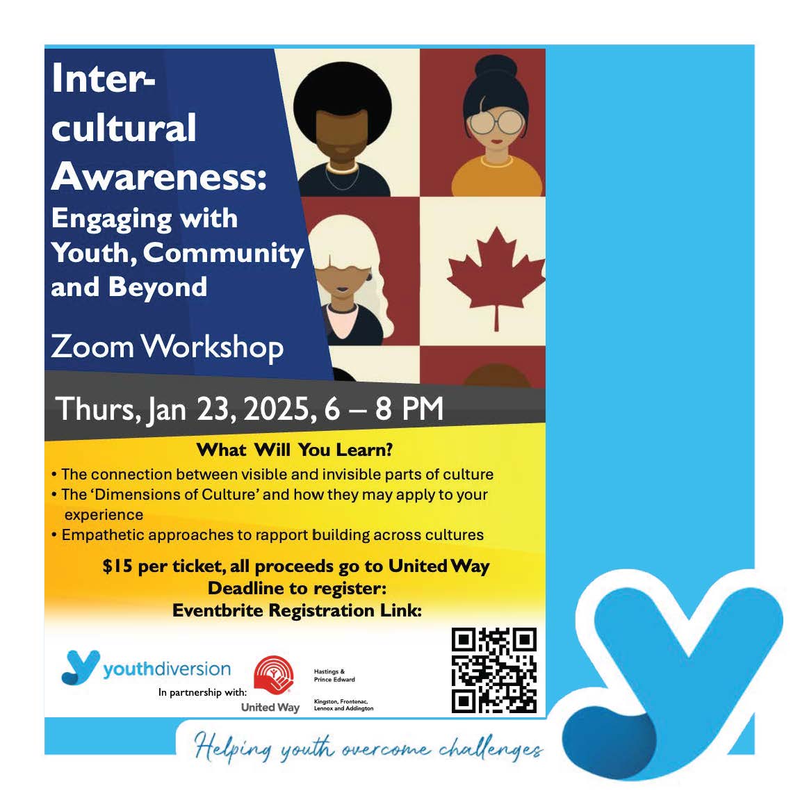 Youth Diversion (@youthdiversion) on Twitter photo Our next installment of our ongoing series of informational workshops is on Inter-cultural Awareness. Lee Richard <a href="/quic/">International Centre</a> will lead this valuable conversation. All proceeds will be going to the United Way. #YGK #UnityInTheCommunity #culturalawareness Our next installment of our ongoing series of informational workshops is on Inter-cultural Awareness. Lee Richard <a href="/quic/">International Centre</a> will lead this valuable conversation. All proceeds will be going to the United Way. #YGK #UnityInTheCommunity #culturalawareness