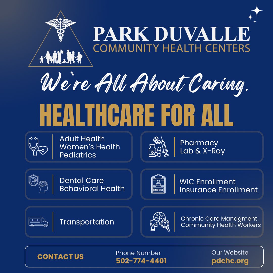 Park DuValle Community Health Centers tweet media