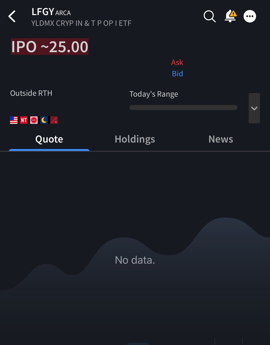 M3Invest's tweet image. 👀 Can already see $LFGY on the exchange 

How many shares of their #WeeklyIncome #Crypto are you getting?

$BTC $BITO $YBIT $COIN $CONY
$MSTR $MSTU $MSTY $MSTX 
$MARA $MARO $YBTC $QDTE