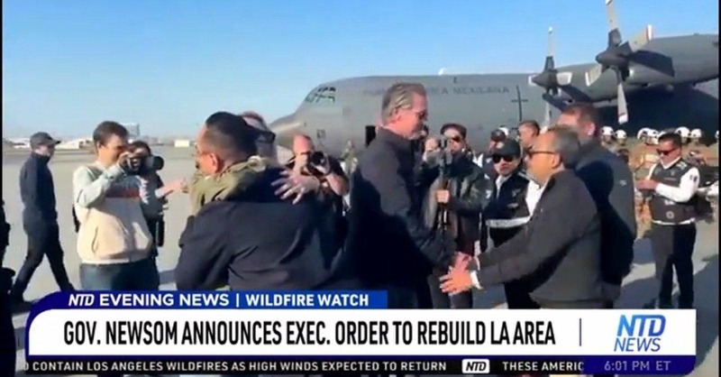 GanJingWorld's tweet photo. Gov. Newsom Announces Executive Order to Rebuild LA Area

Watch Now: https://t.co/OlMRYz0ULE