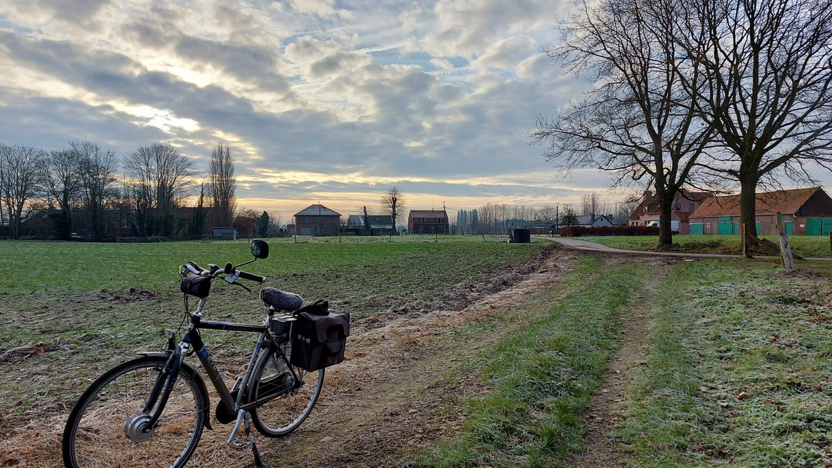 TimmermanWilly's tweet photo. #vrtweer  Maldegem, 10.15 uur, t is fris aan de vis ,,,,, https://t.co/BCFHRHSyt4