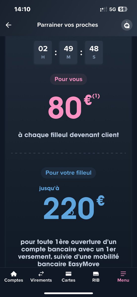 thehydrowave's tweet photo. @Shinra1_ Encore et toujours boursorama
Compte créé en 15 minutes avec 120 euros offerts
Pas de frais de services 
Pas de frais de paiement à l étranger
Il suffit de mettre mon code parrainage : MAKA9054 https://t.co/6S2AmLuFp8