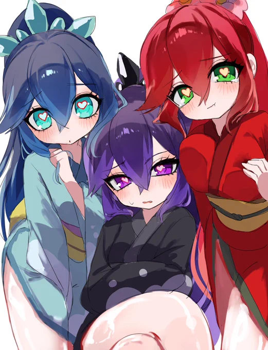 目がハートになっちゃった3姫