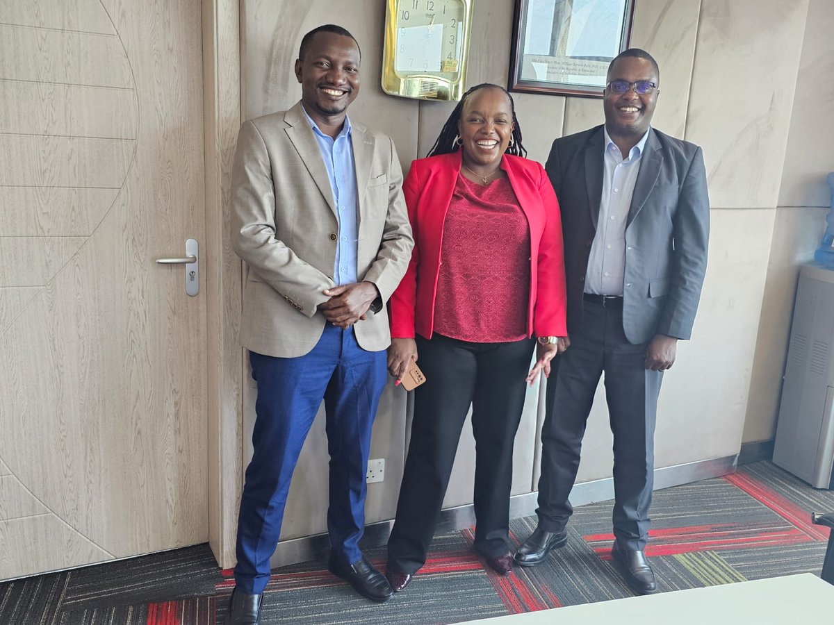 kaiti_gc's tweet photo. Our executive met the Kenya-AIST team at Konza today.

The meeting was part of the series of engagements initiated last year in pursuit of more partners.

Kenya-AIST has agreed to partner with us for our April-May greening season.

#GreeningForLife #SDG13 #ClimateAction https://t.co/dri67NzO9u
