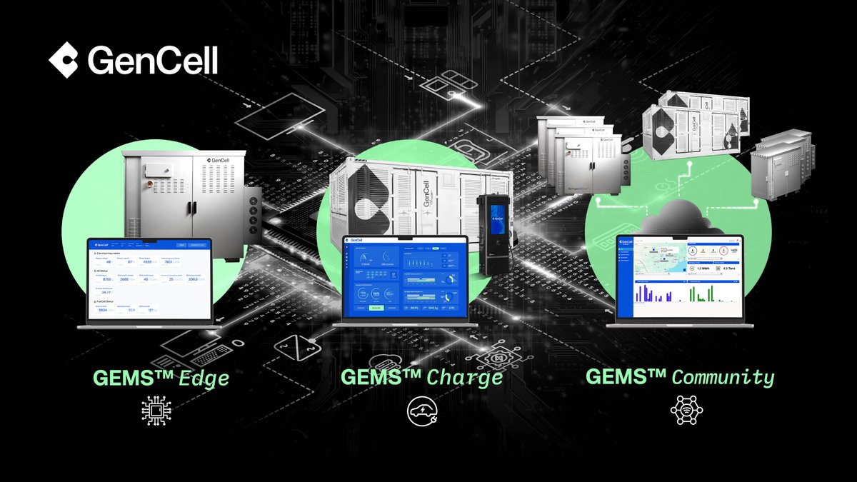💎#Resilient #Sustainable GEMS energy management SW:
💻 GEMS™ Edge: Real-time device operational intelligence 
 ⚡ GEMS™ Charge: Smart EV charging management
 🌐 GEMS™ Community: Unified control for large-scale systems
Read more: 
…500628.fs1.hubspotusercontent-eu1.net/hubfs/25500628…