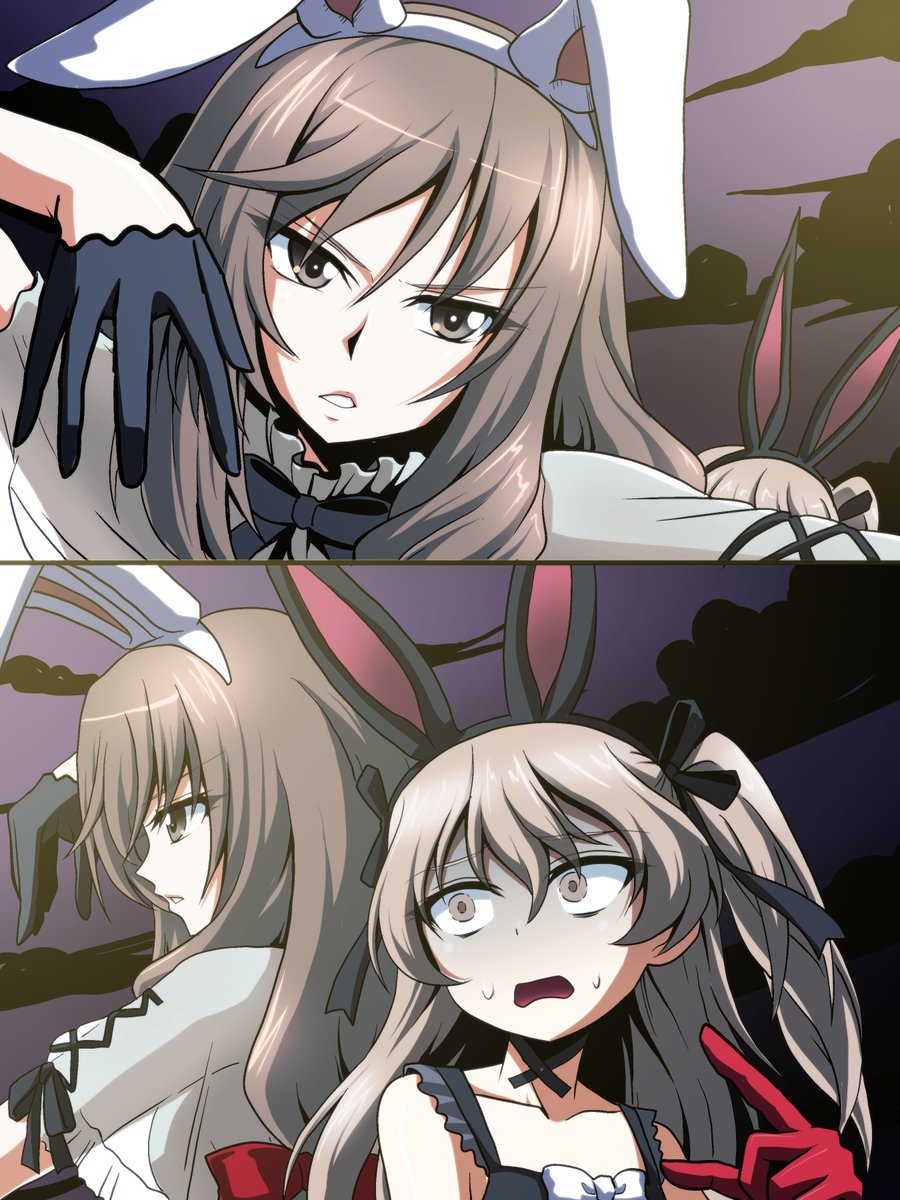 #ガルパン自己設定
こういった時は大抵みほと愛里寿が被害者 