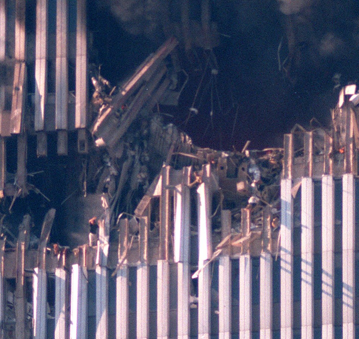 911Revisionist's tweet image. "The waving woman who never lost hope" - Edna Cintron
Worked for Mars and McLennan on the 93rd floor of #WTC 1, waves for help from the impact zone in the North Tower.
She survived the initial event, and was last seen just seconds before the North Tower collapsed.

My question -