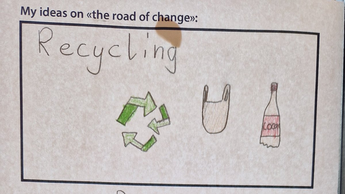 All of PYP, from Kindergarten 1 to Grade 5, are reading Change Sings and reflecting on what change means to them. Together, they've started building "The Road to Change," which grows each day as students add their ideas. It's a work in progress, just like change itself!