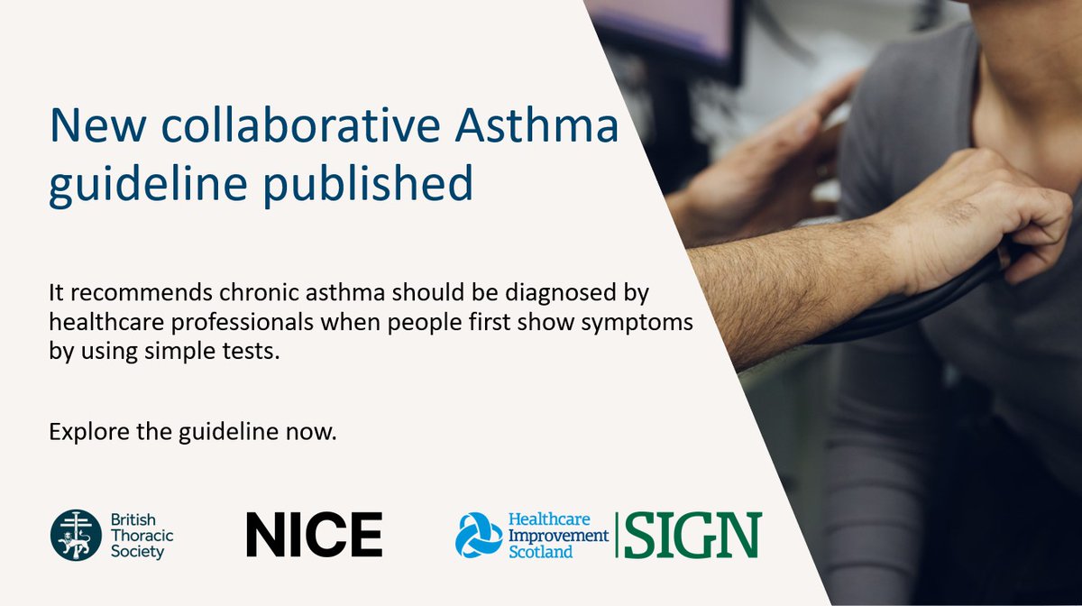 Watch the New Asthma Guideline Session!

The 2024 BTS Winter Meeting recording is now available. Explore key recommendations shaping the future of asthma care.

🔗 Watch here: tinyurl.com/46reeprp
#AsthmaCare #BTSWinterMeeting #HealthcareInsights