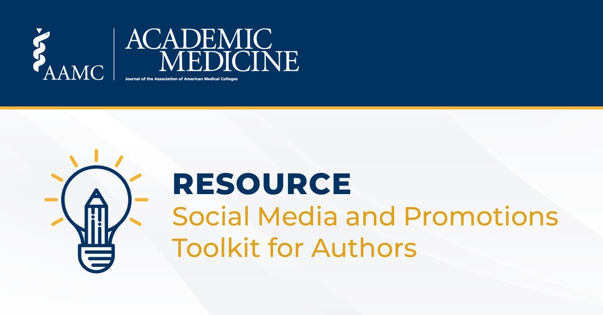 📢Promoting your published work is just as important as any other step in the #ScholarlyPublishing process! 📢 This page will serve as a toolkit to help you do just that, with a particular focus on promoting your work on #SocialMedia: ow.ly/n7g750UBpGy. #MedEd