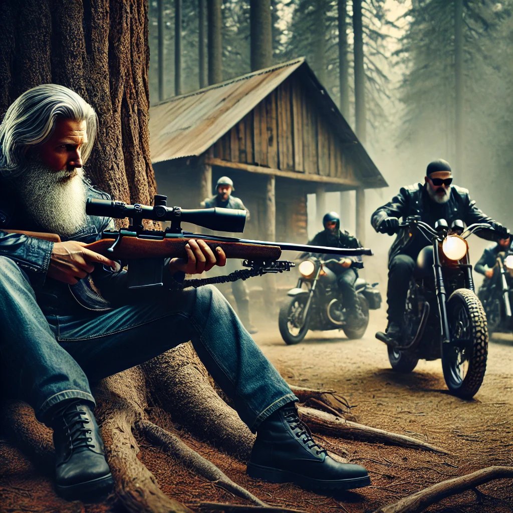 McChaseAnderson's tweet photo. One-eyed sniper. Quiet forest. Uninvited gang.
What starts as a night of mockery turns into a deadly game of survival.
They thought it was just arrogance. They didn’t know it was a trap.
Will the hunter become the hunted? 🎯
https://t.co/jZxhx5za86 https://t.co/f3PGIs0dWa