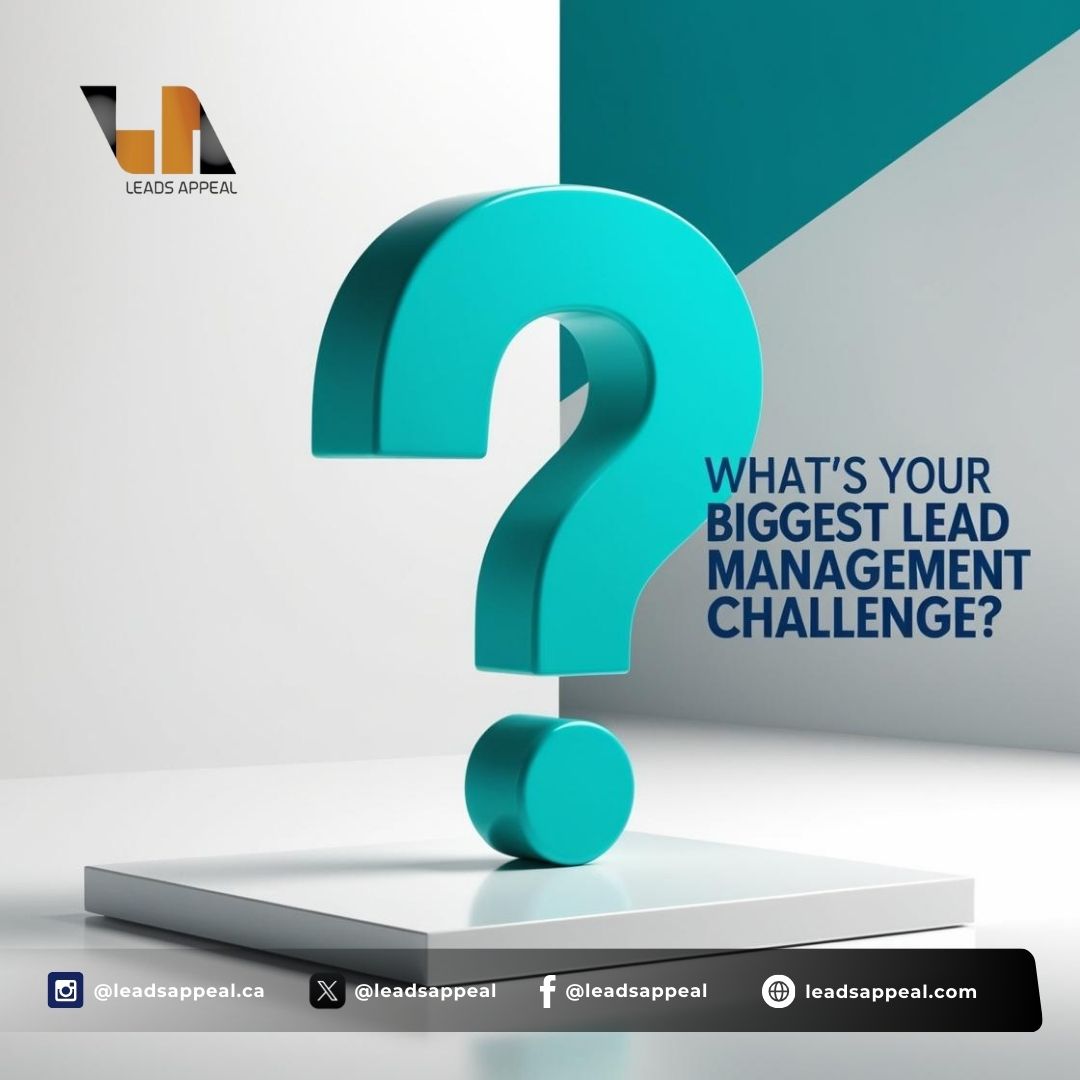 LeadsAppeal's tweet photo. 📊 Real estate agents, we want to know: What’s your biggest lead management challenge?
1️⃣ Follow-ups
2️⃣ Organizing your pipeline
3️⃣ Segmenting leads
4️⃣ Tracking interactions
Vote now and help us create better solutions for YOU!
#RealEstatePoll #LeadManagement #LeadsAppeal https://t.co/4dUL7L6vUE