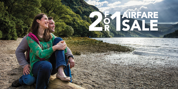 From our partners <a href="/cietours/">CIE Tours</a>: 2 for 1 Airfare Sale*

Your companion flies FREE to Ireland this summer when you book select guided vacations w CIE Tours.* Experience stunning landscapes, rich history &amp; warm Irish hospitality w a loved one.

Book by Jan 31: cietours.com/offers/tourism…