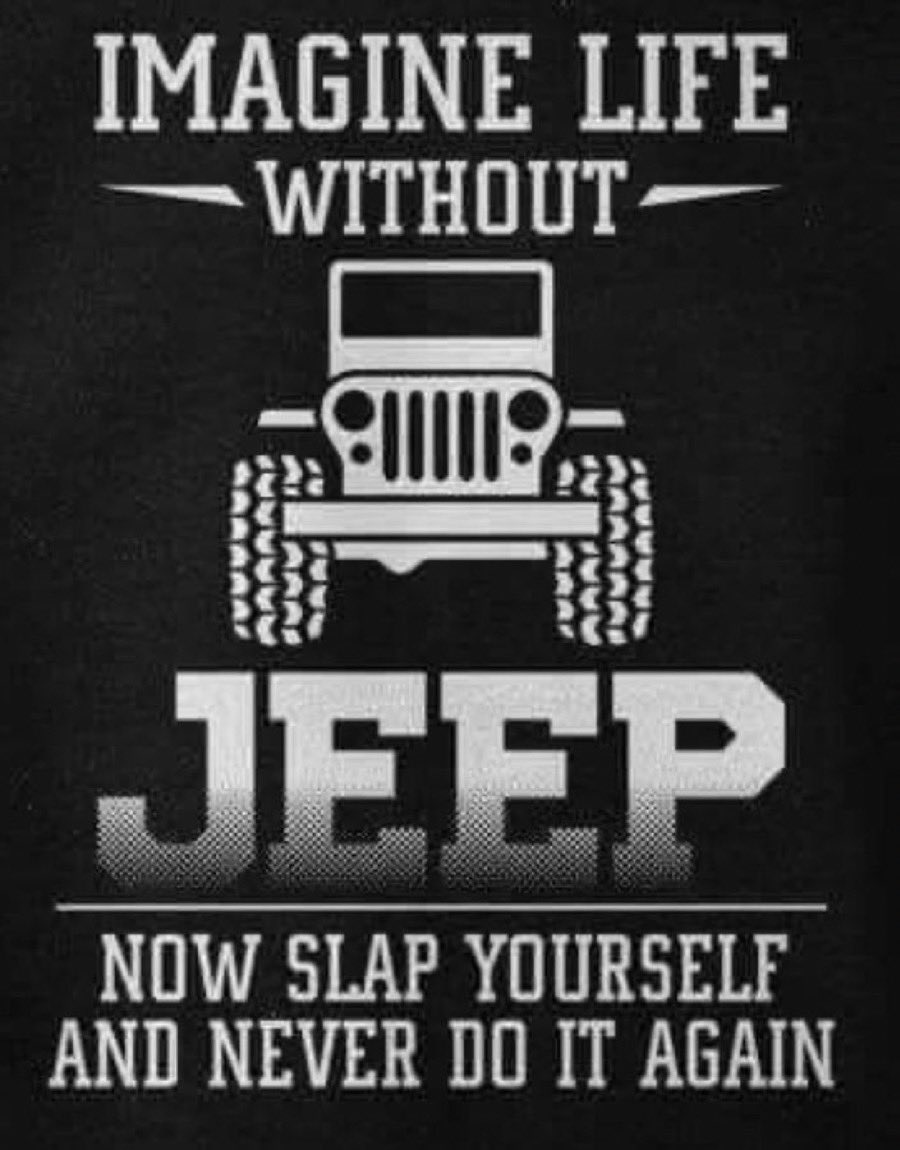 Jeeping4Ever's tweet photo. Ain’t no way I would own ANYTHING else other than a Jeep!!
#JeepsOfX #jeeplife #JeepWrangler #OFFROAD #JeepLife #Jeep #Jeeping
# #jeepwranglerunlimited https://t.co/WCMBbtxlKj