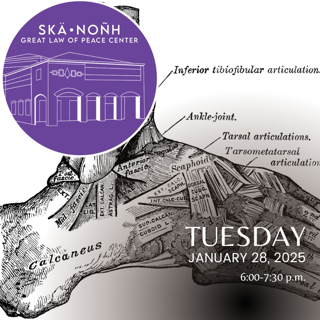 🗓️ 1/28/25, 6–7:30 PM
📍 Skä•noñh Great Law of Peace Center, Liverpool, NY

Join us for a class on herbal, nutritional &amp; functional remedies for joint health. $10/ticket, with live, livestream &amp; recording options. Space limited!

🌿 Sign up: earthstrongcenter.com/event-info/shs…