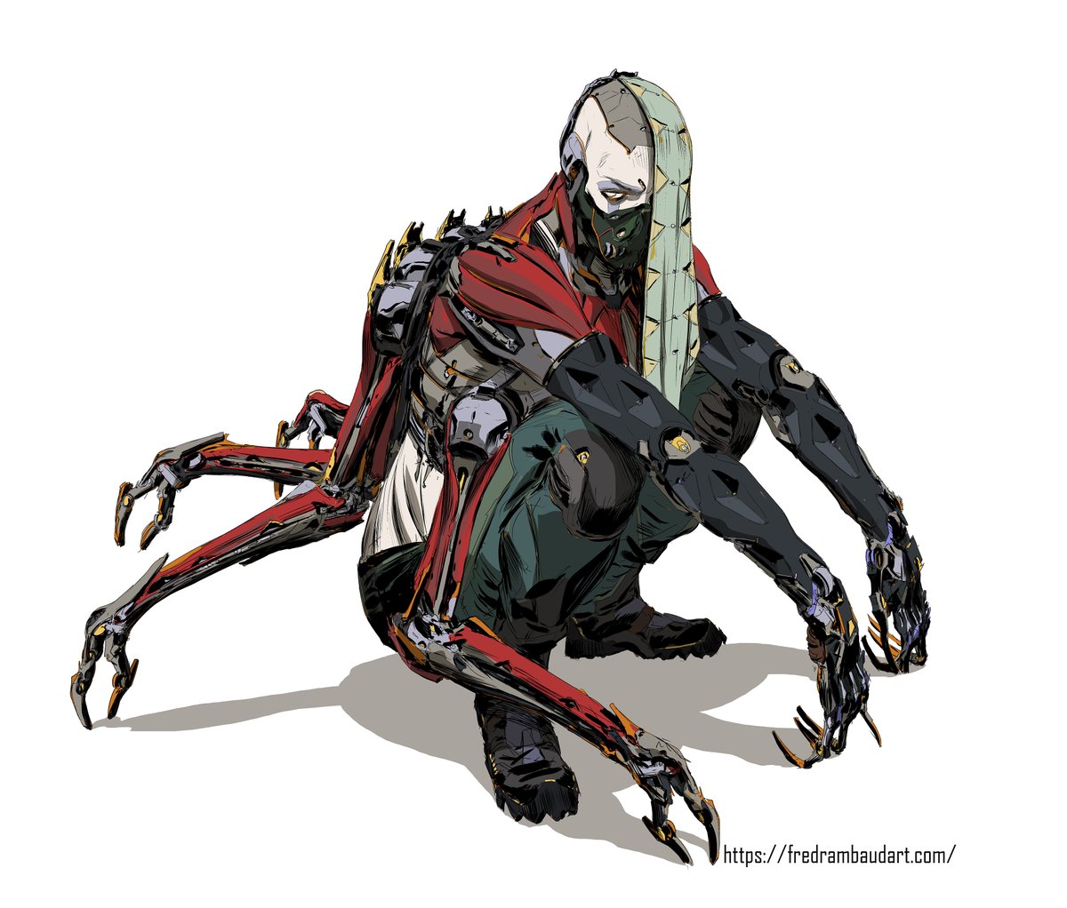 「The Art Of Fred Rambaud - Watch his excl」|IAMAGのイラスト